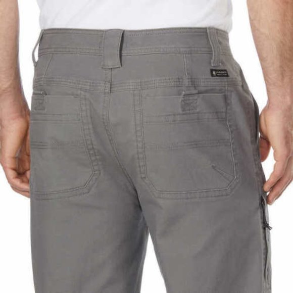 Gray NWT  Canvas Utility Pants for Men GH Bass - Picture 7 of 13
